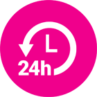 24hr Service Icon